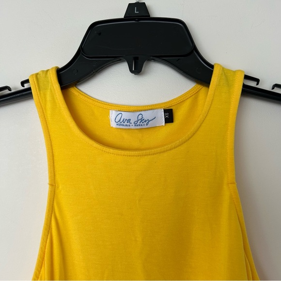 Ava Sky Racerback Tank Top - Picture 3 of 9